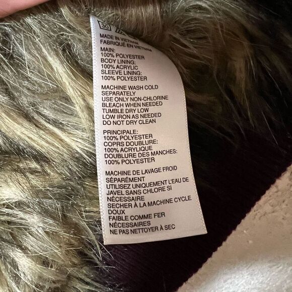 Urban Outfitters Floral Satin Brocade Bomber Jacket Sm Faux Fur Mauve - Picture 5 of 9